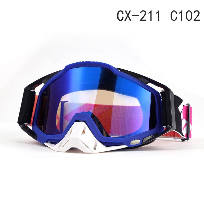 Ветрозащитные мотоциклетные и лыжные очки для использования за границей: 100% Внедорожная езда, катание на природе и защита при скоростном спуске