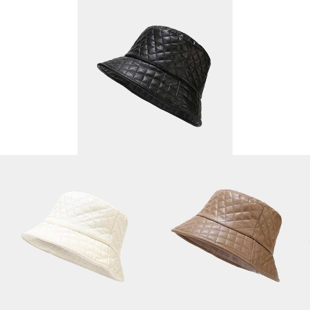 Минималистичная кожаная кепка-рыбака с коротким козырьком для защиты от солнца и повседневной носки