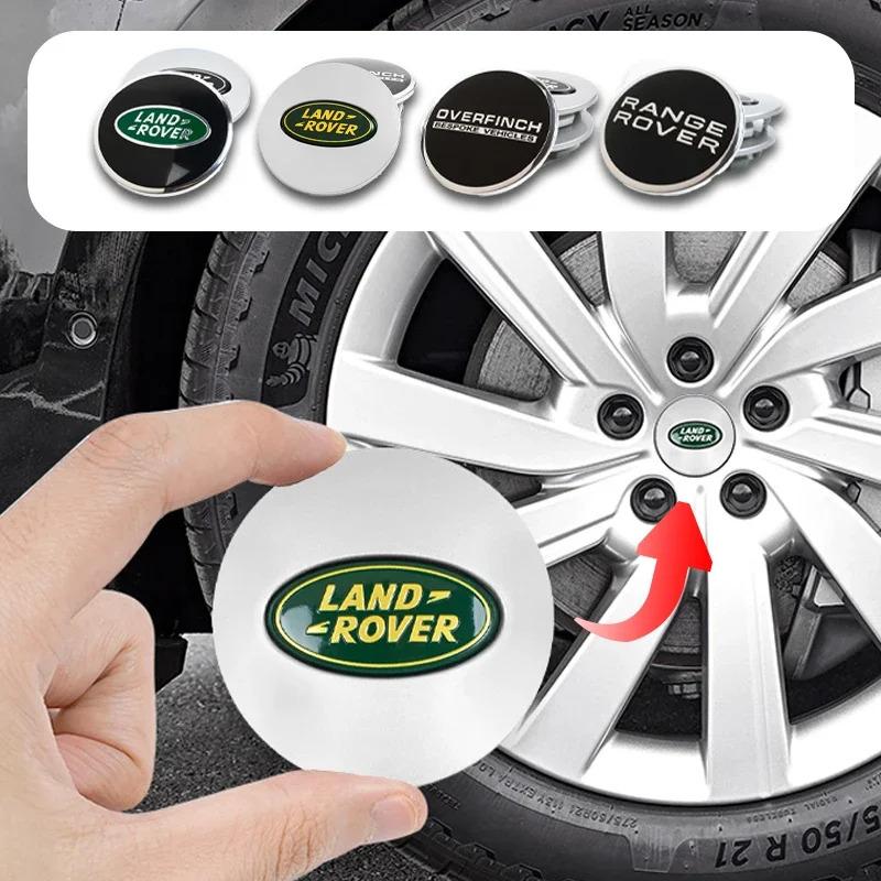 4Pcs 62MM Car Styling Wheel Center Cap Hub Replaced Covers For Land Rover Range Rover Velar Evoque Defender Discovery Freel