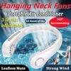 Portable Neck Fan, Hands Free Bladeless Fan, Cooling Personal Fan,3 Speeds Adjustment, Rechargeable, USB Powered Neck Fan for Outdoor Indoor