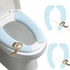 Toilet Seat Toilet Seat Thick Type Toilet Seat Portable Sets for Going Traveling Cushion, Sheet, Stick-on Type, Washable, Cover, Antibacterial,