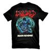 Мужская футболка Exhumed Death Revenge Маленькая Черная