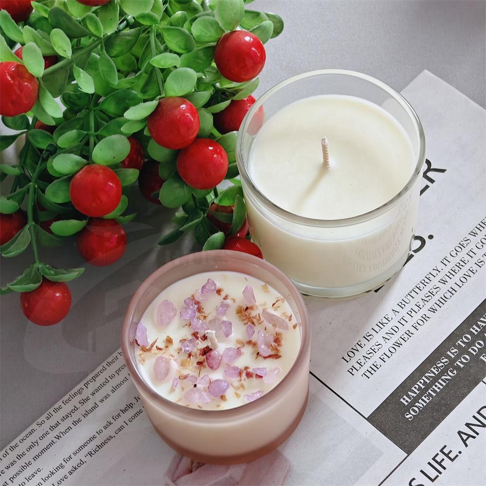 Custom Bulk Private Label Luxury Soy Wax Scented Candles for Home Fragrance Wedding Favor Aromatherapy