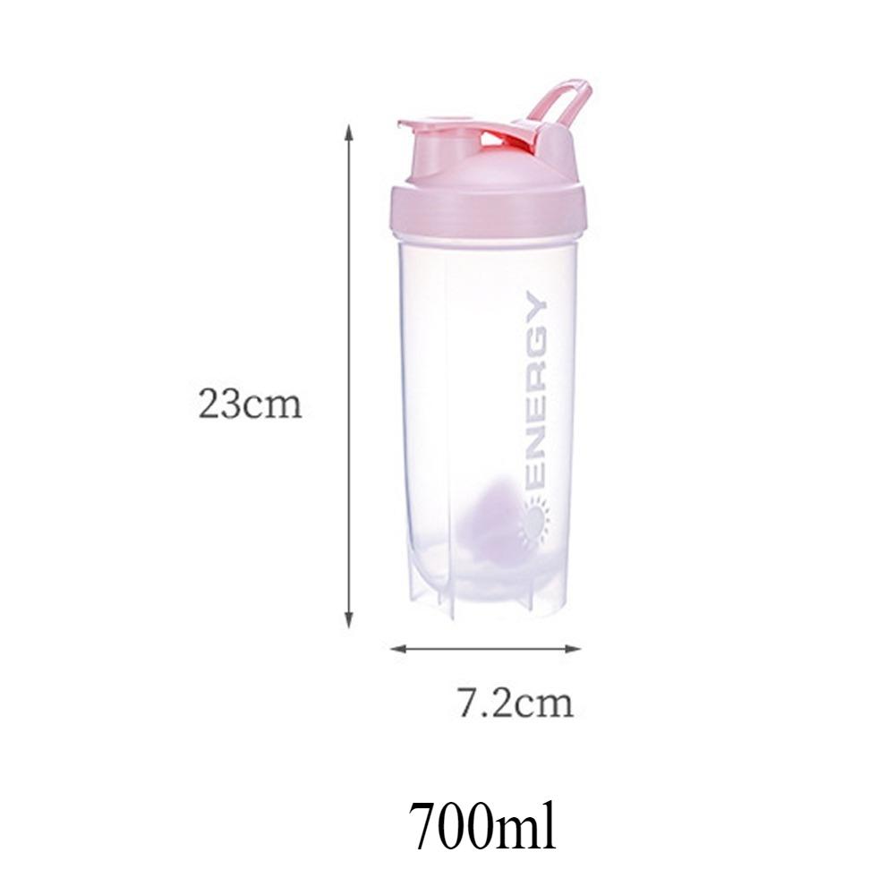 700 мл/23 унции Высококачественный шейкер для протеинового порошка Посуда для напитков Портативная дорожная бутылка с защитой от протекания Бутылка для напитков Чашка для сока