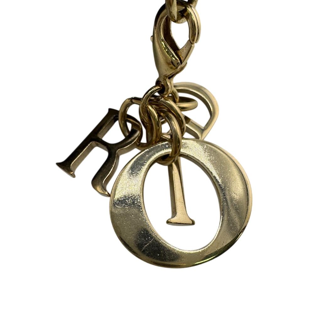 Dior Canage leather Lady Dior Bifold Wallet Brown leather Women Used