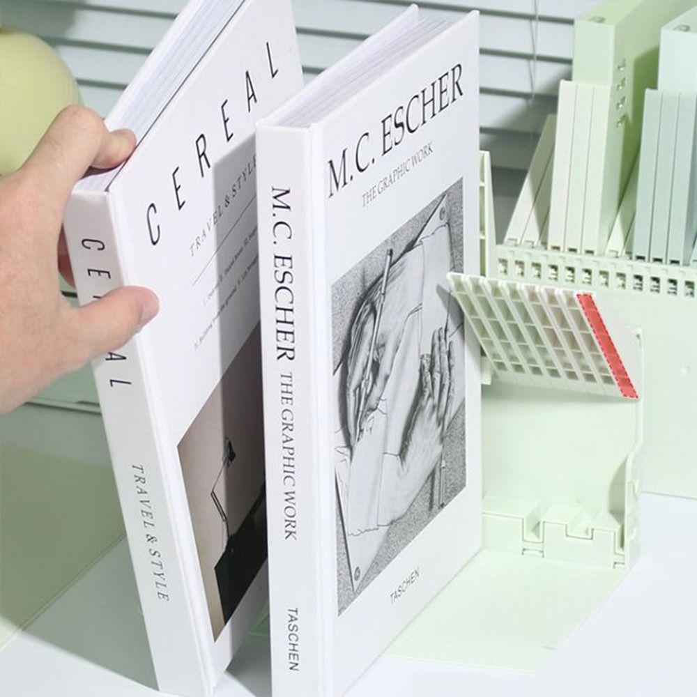 High Quality Organ Book Stand Gradient Color Book Holder INS Piano Key Bookend  Gift