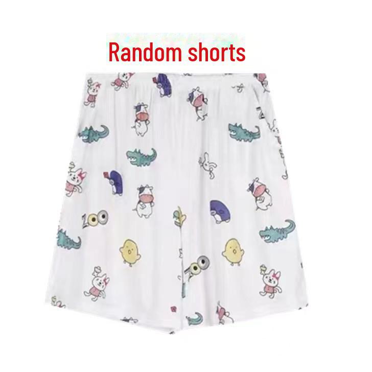 Women's Cute Cartoon Pajama Set - Long-Sleeve Top & Trousers