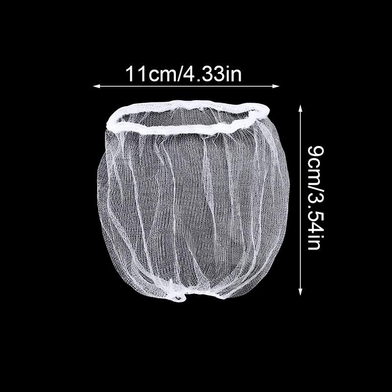 100 шт./200 шт. Полиэстеровый фильтр Хорошая прочность Сетчатый фильтр для раковины Кухонный фильтр для раковины Высокая грузоподъемность