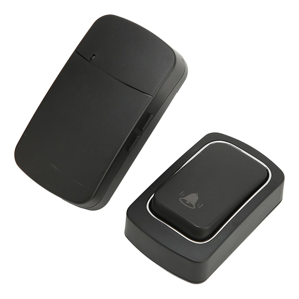 Wireless Doorbell Battery Free Self Generating 2 Transmitter for 1 Receiver IP68 Waterproof Mini