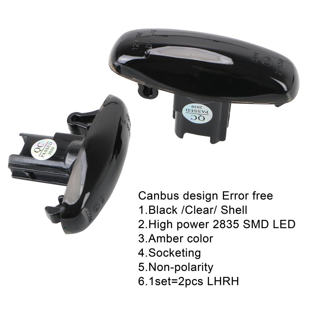 2 шт./компл. для Toyota Vios Yaris 2014-2019 динамический указатель поворота, боковой габаритный фонарь, индикатор проточной воды, автомобильные аксессуары