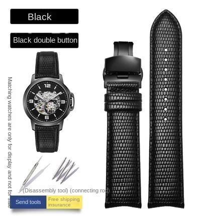 20 мм 21 мм 22 мм Изогнутый Конец Натуральная Кожа Ремешок для Часов Для Tissot Citizen seiko mido Дугообразный Конец Мужской Синий Ремешок для Часов Универсальный Ремень