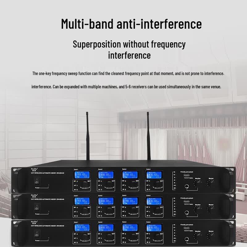 HuiDu EW-460 Wireless Conference Microphone System (CN version)