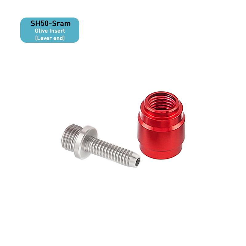 Bicycle Hydraulic Hose Adapters Set Olive Connector ert for Magura Shimano Formula SRAM Avid HOPE - Bike Maintenance Tool