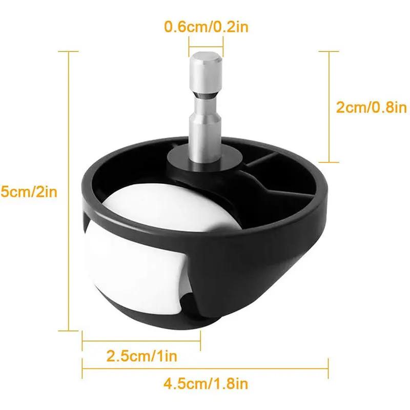 Для iRobot Roomba I7 E5 E6 500 600 700 800 900 Серии Противоскользящие Аксессуары для iRobot Roomba Запасное Переднее Колесо и ШиныСкин