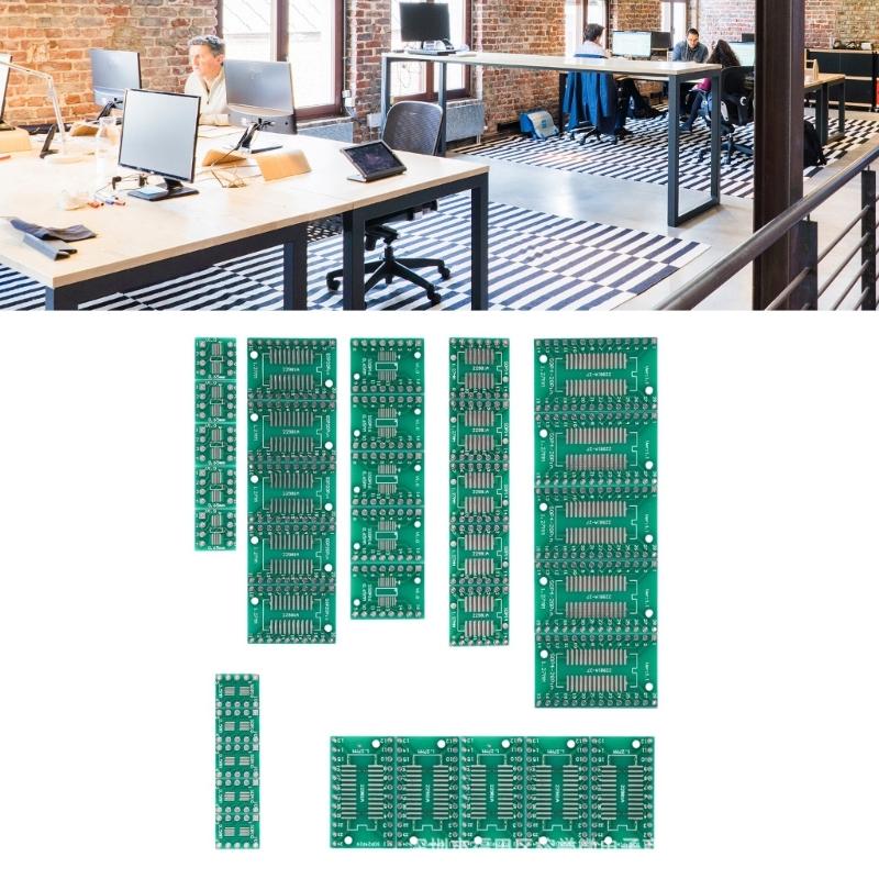 Reusable IC Conversion Board Kit For Multiple Packaging Types Including SOP SSOP With Clear Pin Marking