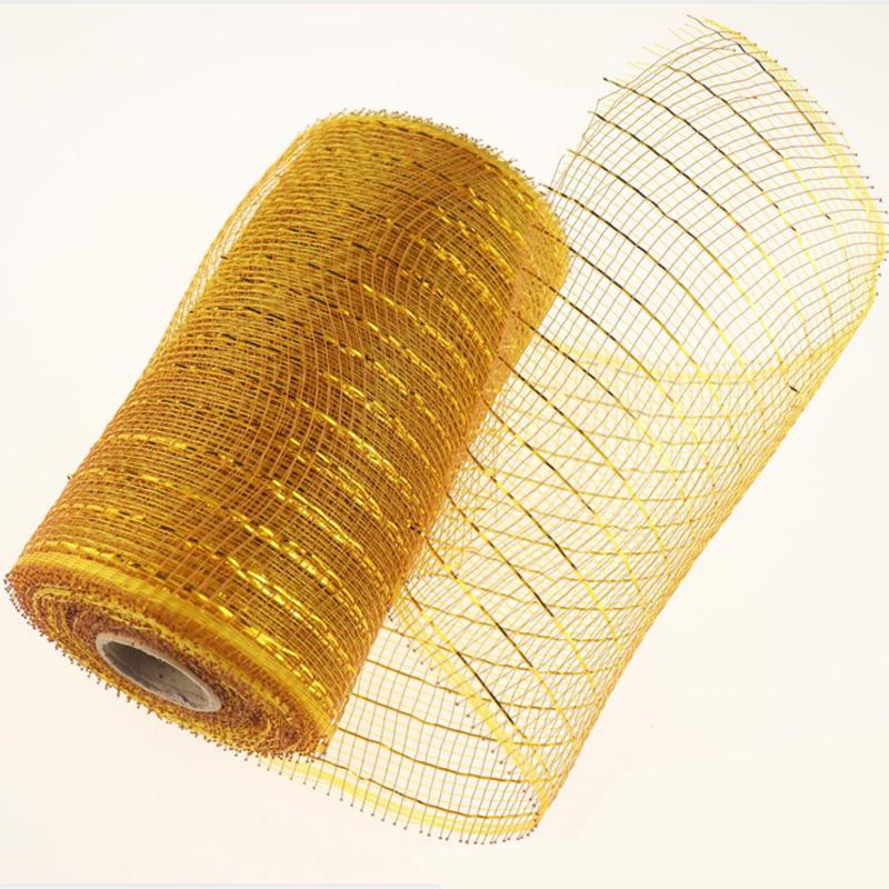 10 ярдов блестящий тюль с пайетками рулон золотой лазерной органзы серебряный сверкающий блестящий тюль сетка рождественское украшение для свадебной вечеринки