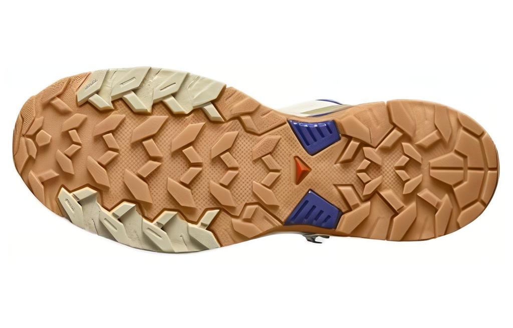 Men's Sneakers SALOMON X ULTRA 360 High top Outdoor Shoes Men's Brown Gray Blue