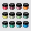 10 г цветного перламутрового порошка слюды Краситель 400/800 Mesh Эффект интерференционного цвета Хорошая дисперсия DIY Гипс Свечи Клей Окрашивание
