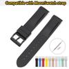 New Curved End Rubber Band for Omega X Swatch Joint Moonswatch 20mm Soft Silicone Sport Watch Strap Wrist Bracelet for Men Women