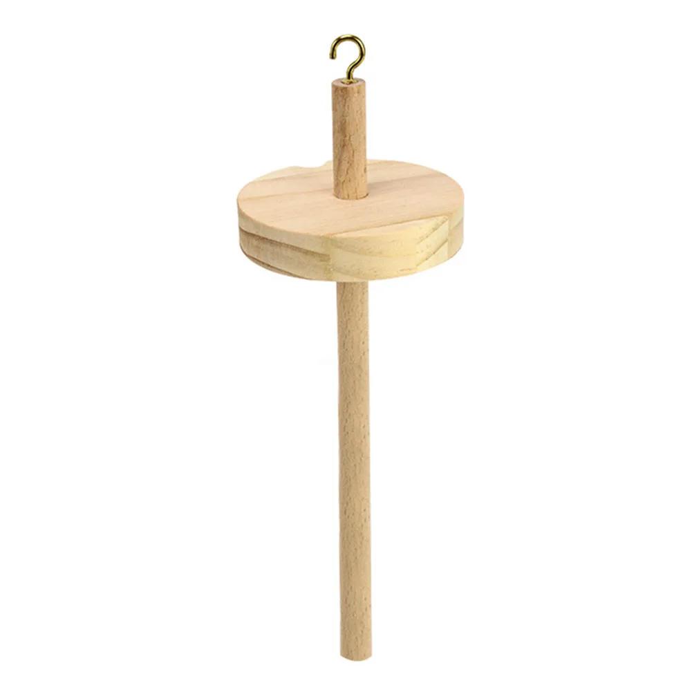 For Enhanced Durability Home Sewing Tools Handmade Solid Wood Wire Twister With Raw Wood Notches