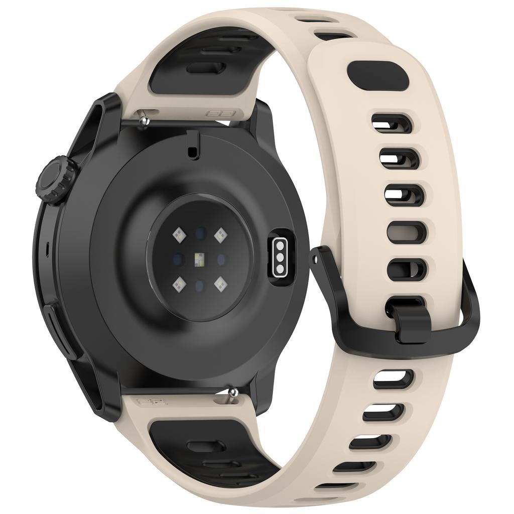 Двухцветный силиконовый ремешок для Coros Pace 4, быстросъемный, дышащий