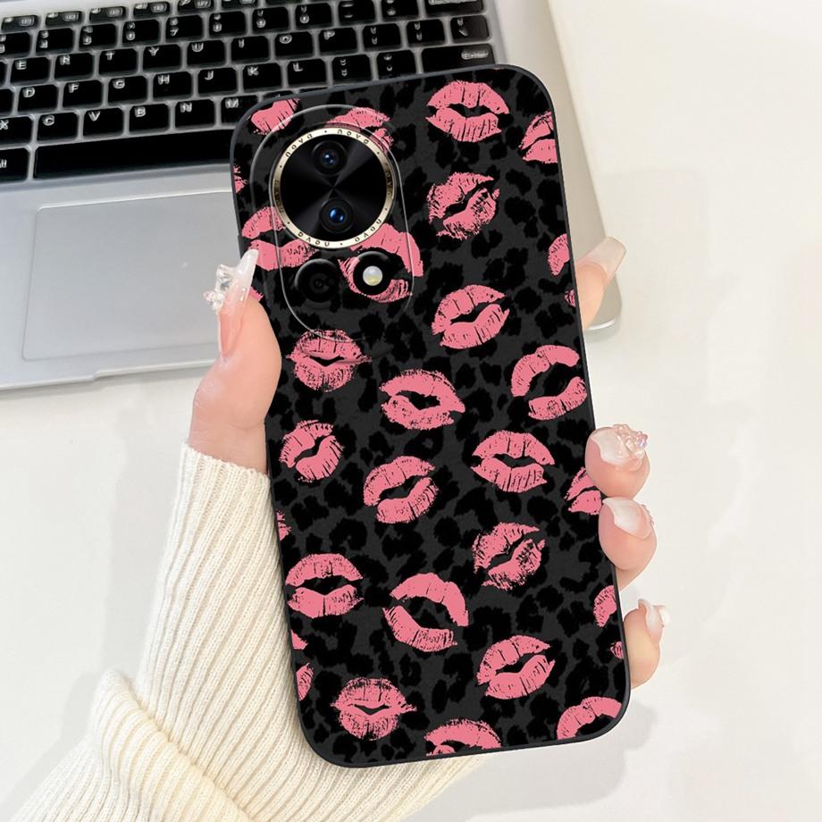 For Huawei nova 12 / Nova 12 Pro 12 Ultra Phone Case NOVA 12s 12 SE Cute Soft Liquid Silicone Shockproof Bumper Cover Soft Funda
