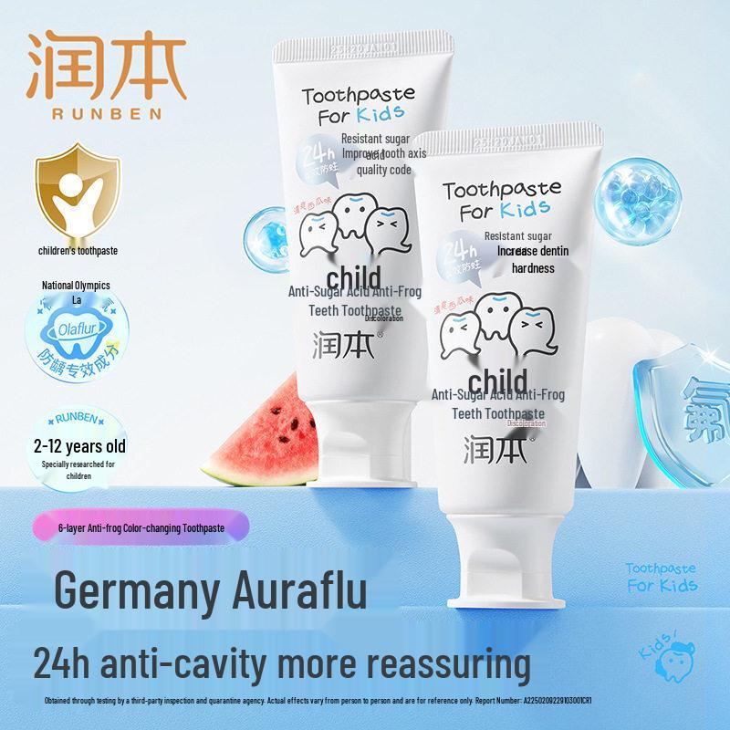 Runben Children's Anti-Cavity Toothpaste