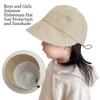Kids Boys Girls Adjustable Portable Baby Bucket Hat Sun Hat Beach Cap Baseball Cap