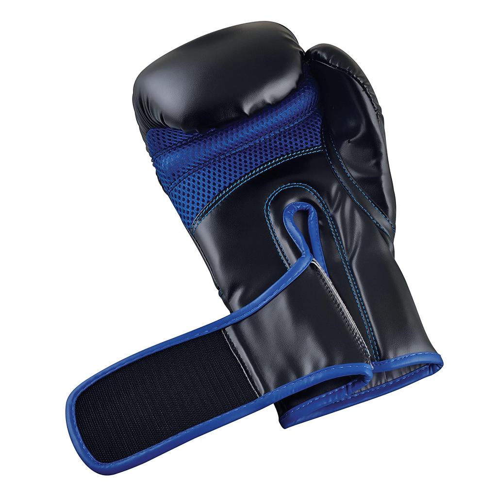 Adidas Боксерские перчатки Hybrid 80 FLX Перчатки Бокс Кикбоксинг Фитнес Черные x 3.0 //Спарринг (12 унций, синий)