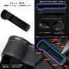 EXCEREY Car Seat Gap Pocket with USB Car Seat Gap Storage Car Console Storage Side Storage Car Seat Side Black Passenger Seat Organizer Charging,