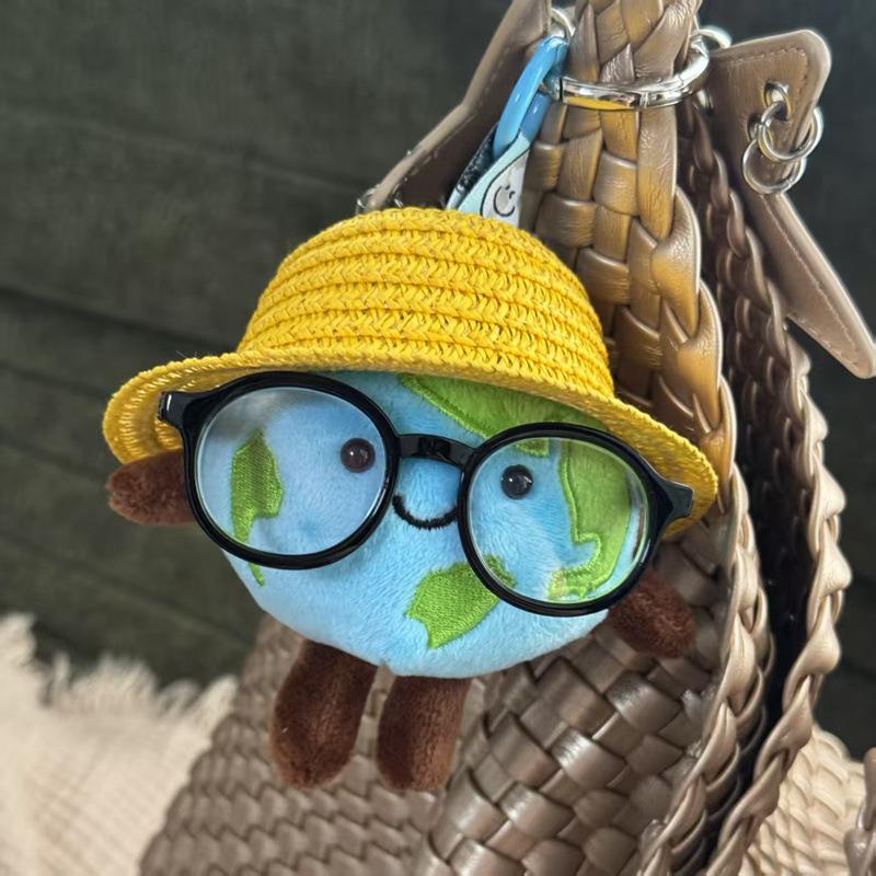 Star with the same small earth plush toy earth bag pendant earth super fresh doll doll