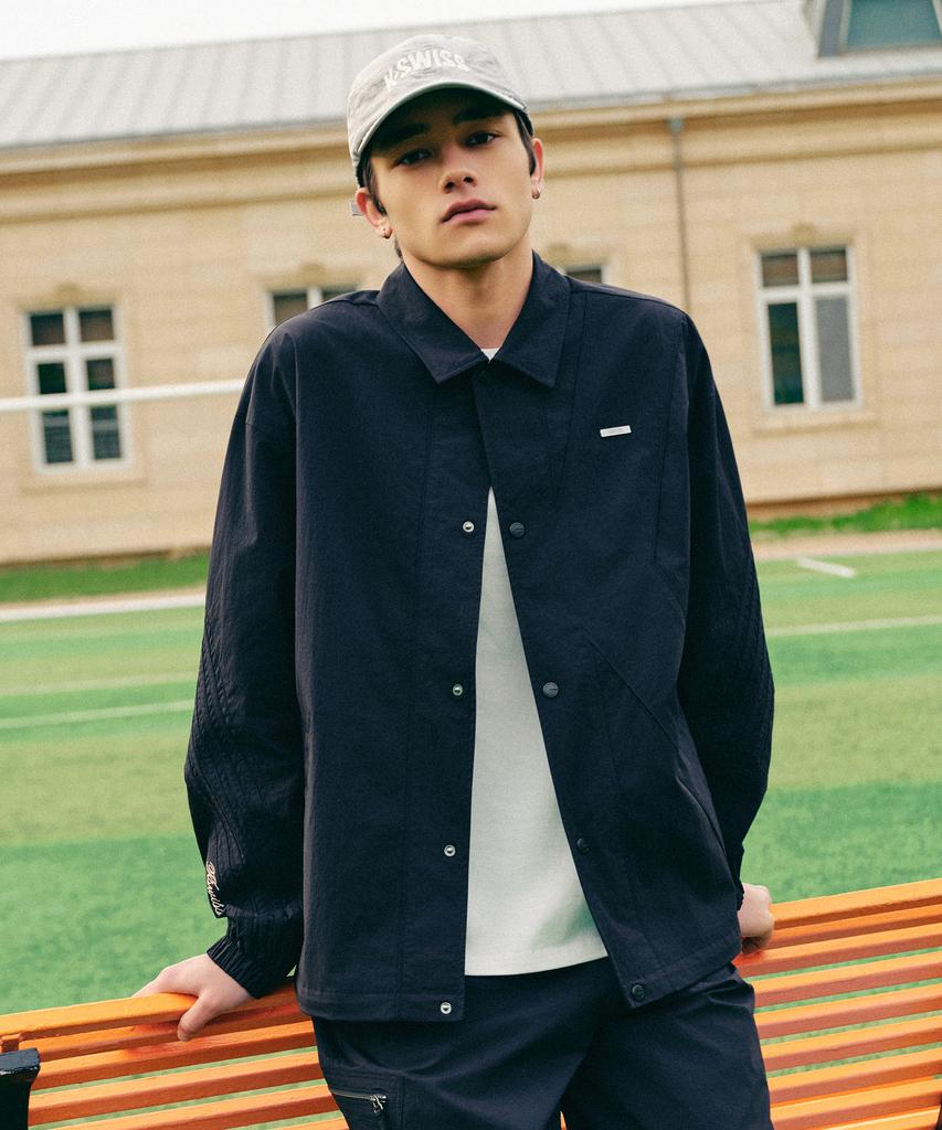 K-Swiss K Coach Jacket_1Ksjkmv902Bk