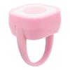 Ring Remote Control Rechargeable Fingertip Bluetooth Button Clicker for Camera Shutter Selfie Button Pink
