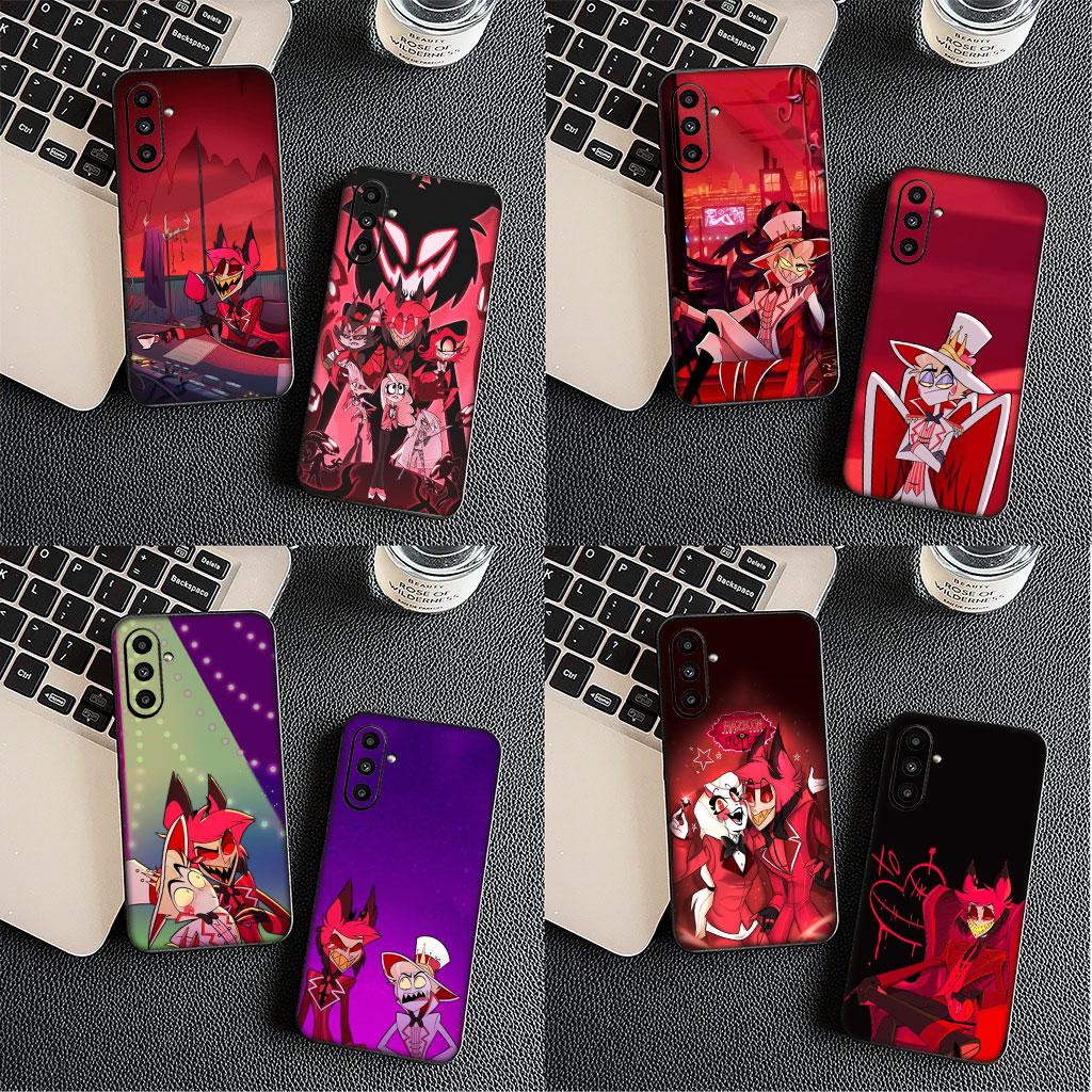 Charile Angel H-Hazbin Hotel Dust for Samsung Galaxy A17 A07 A04 j7 J5 J2 Prime J8 A01 A02 A03 A23 A71 A72 A41 M23 Case