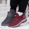 Fashion Winter Snow Boots Men Casual Slip On Ankle Boots Warm Fur Comfortable Sneakers Non-slip Botas Men Shoes Zapatos Hombre 2024