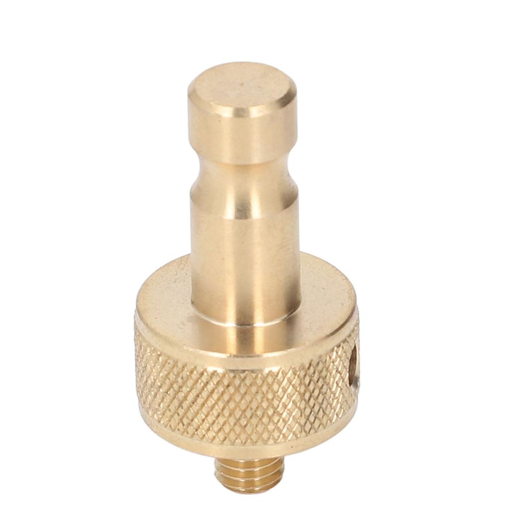 Адаптер призмы для полюса M8 с наружной резьбой, медный адаптер призмы для основания наблюдательной опоры штатива