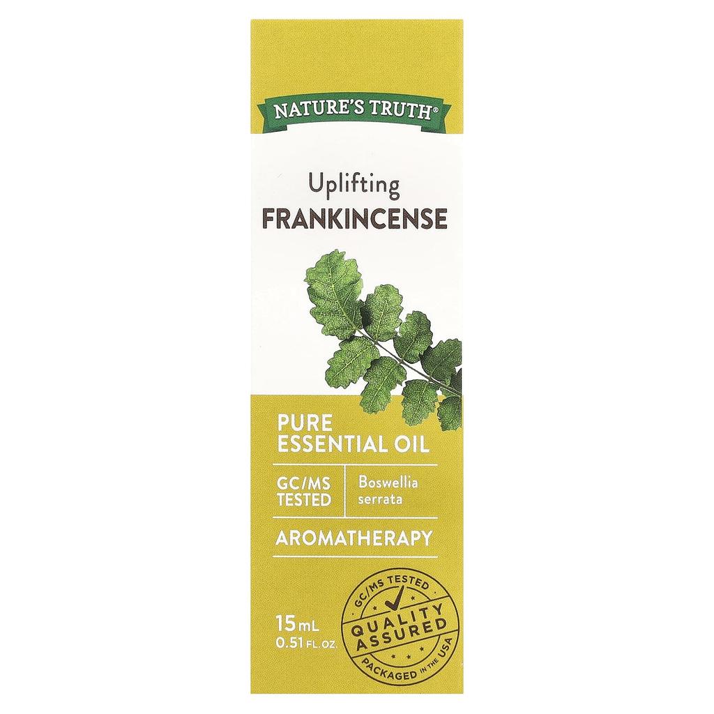 Nature's Truth Pure Essential Oils, Pleasant Frankincense, 0.51 Fl Oz (15 Ml)