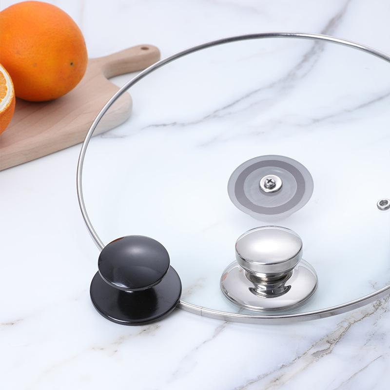 Ручка крышки кастрюли Кухонные принадлежности Верхняя бусина крышки кастрюли Защита от ожогов Нержавеющая сталь Крышка кастрюли Стеклянная крышка Подъемник