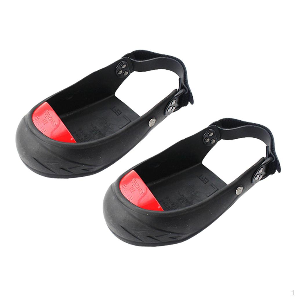2 Pieces Anti Smashing Shoes Covers Overshoes Workplace Cover for Workplace, Rubber Adjustable