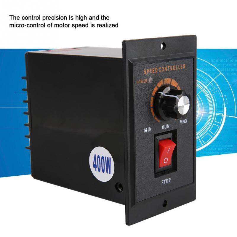AC 220V 50/60Hz Однофазный регулятор скорости двигателя переменного тока Регулятор скорости электродвигателя