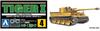 Пластиковая модель с дистанционным управлением Aoshima Bunka Kyozaisha, серия немецких тяжелых танков Tiger I, ранний тип, пластиковая модель № 4