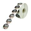100-500pcs Sticker Flower Thank You Sticker Seal Labels Round Reward Scrapbooking For School Teacher Cute Stationery Supplies