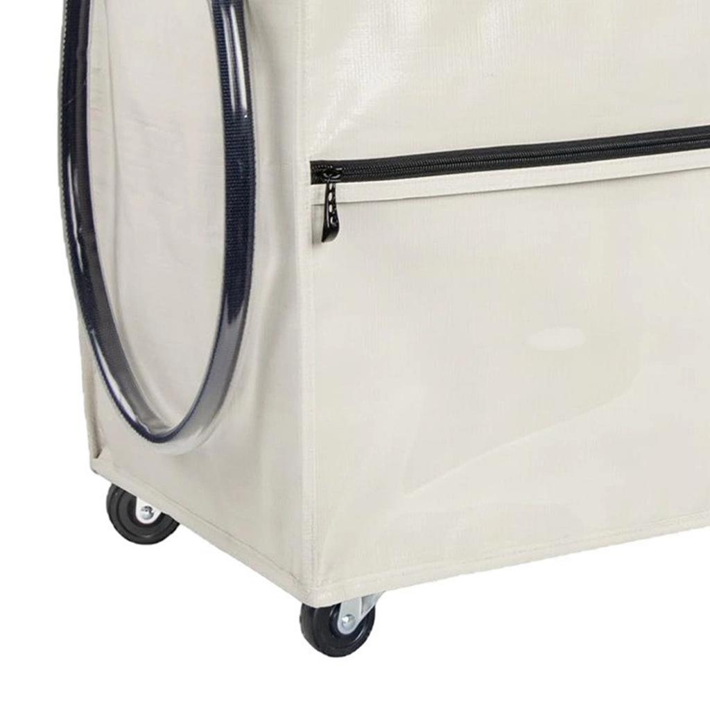 Reusable Grocery Bag On Wheels Water Proof Portable Shopping Rolling Bag Foldable Trolley Cart with Handle for Camping