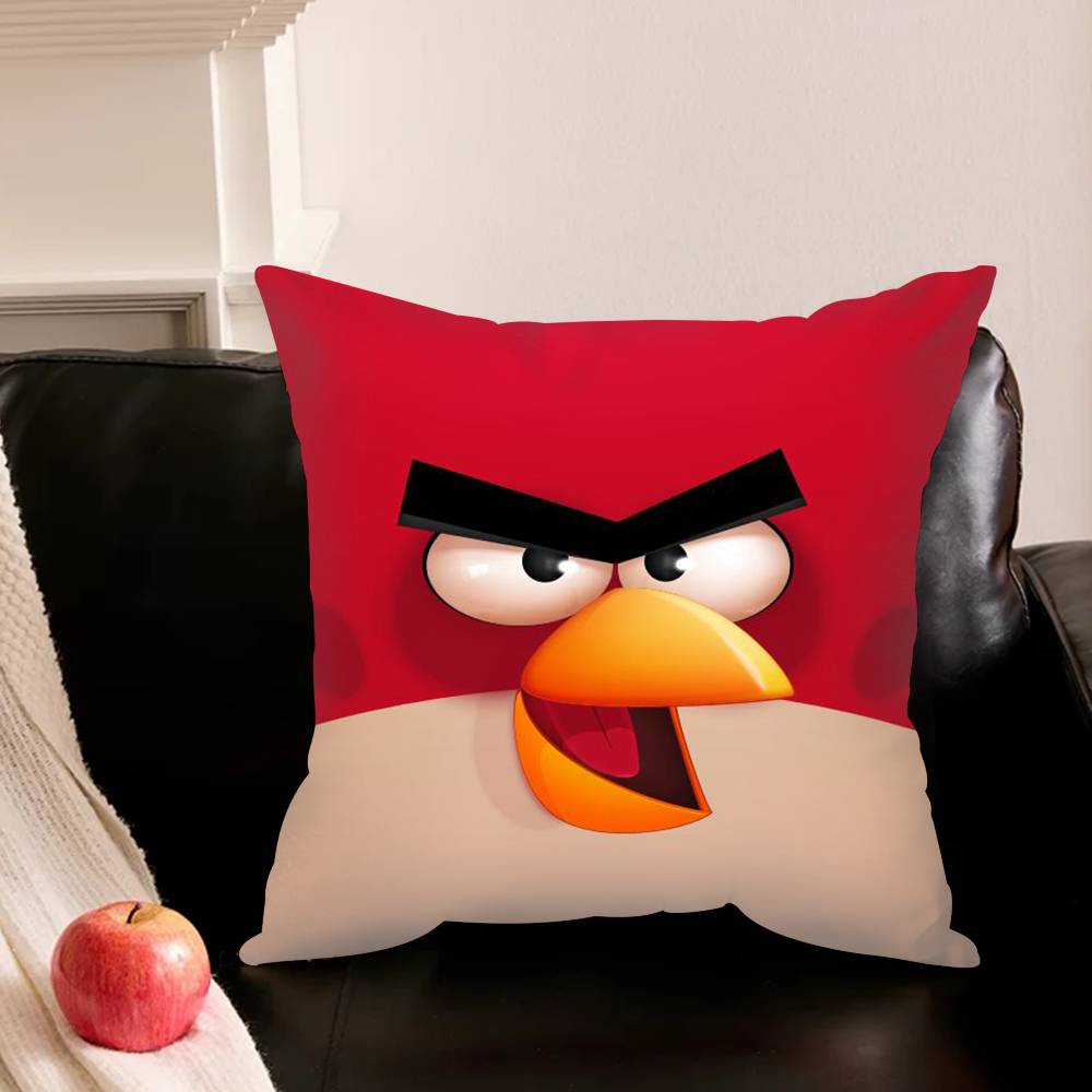B-Bird Game A-Angry-Y B-Bird-S Pillowcase Living Room Sofa Cushion Cover Bedroom Room Bed Pillow Cover Home Decoration