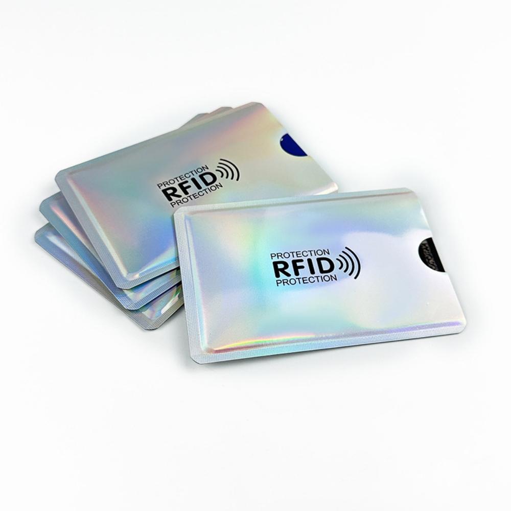 10 шт. Ультратонкий кошелек с защитой от RFID, блокирующий считыватель, замок, держатель для банковских карт, защита от кражи, чехол для кредитных карт, защита, новая RFID-карта