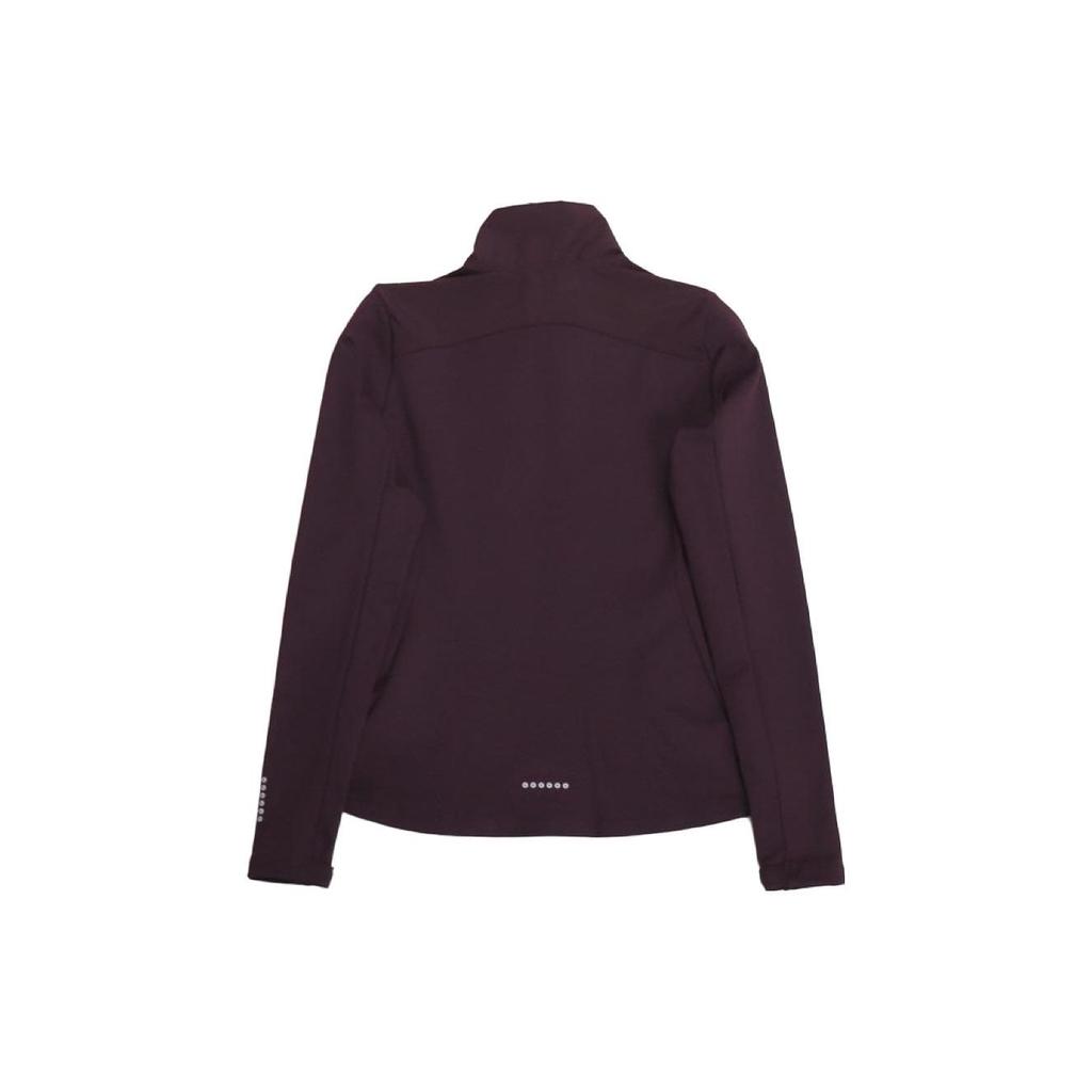 Nike Толстая спортивная куртка для бега с логотипом, женские куртки бордового цвета AQ4739-670