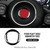 Real Hard Carbon Fiber Sticker For Fiat 500 Abarth 595 695 2008-2014 2015 2016 2017 2018 2019 2020 2025 2025 2025 Car Interior