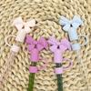 Cute Bow 10Mm Straw Cap Covers For Stanley Tumbler Cup Accessories Large Diameter Silicone Dust Straw Caps Reusable
