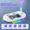 For NS2 Multi-Function Charging Dock Charging & Cooling Joy-Con Charging Base Large Capacity for Cameras Headphones Game Cards