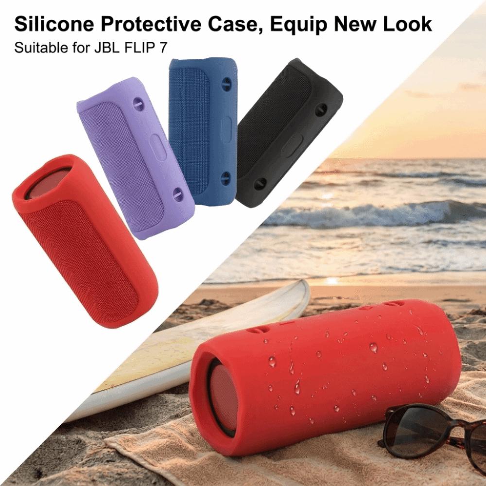 Dustproof Bluetooth Speaker Cover Precise Cutouts Full Coverage Case for JBL Flip 7 Travel